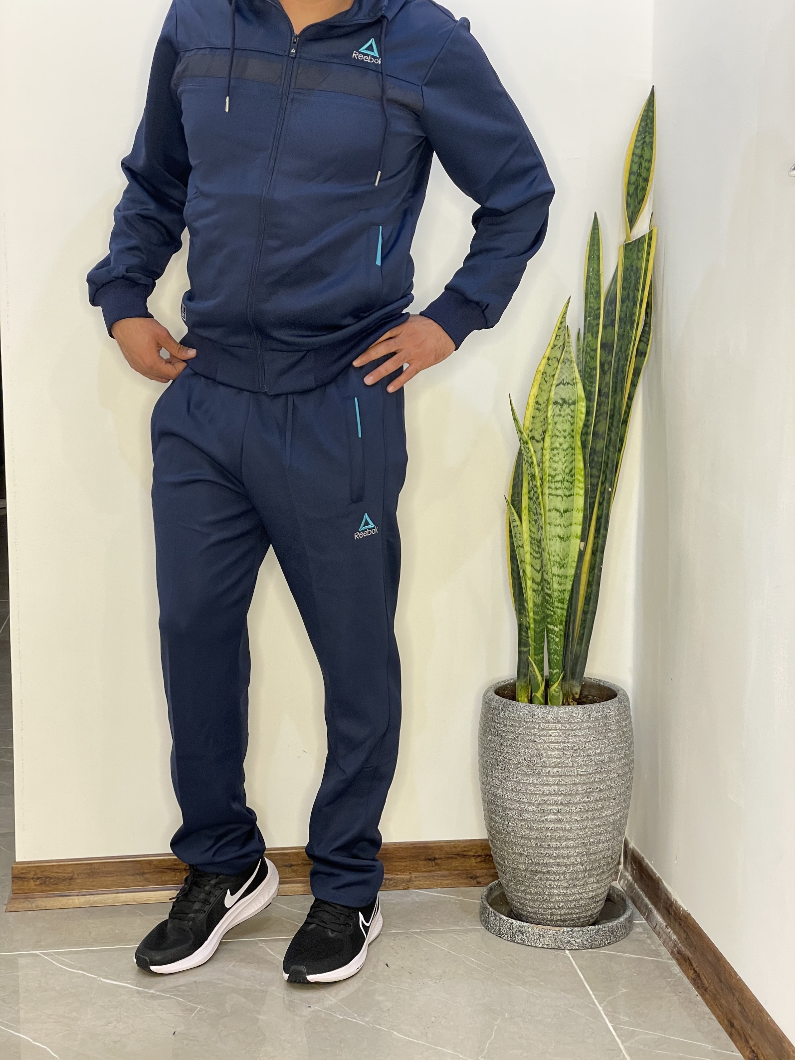 ست گرمکن و شلوار ورزشی مردانه اسپرت برند ریبوک REEBOK