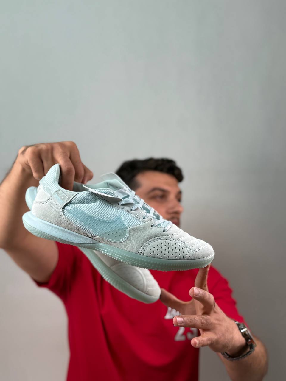 کفش سالنی و چمن مصنوعی نایکی استریت گتو |مدل  Nike React Gato  | ساخت ویتنام | سایزبندی 40 تا 45